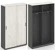 Шкаф-купе для одежды, задняя стенка ЛДСП